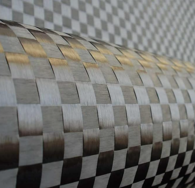 Crepe Pan Carbon - 12K 100gsm 16mm*16mm Esnek Düz Büyük