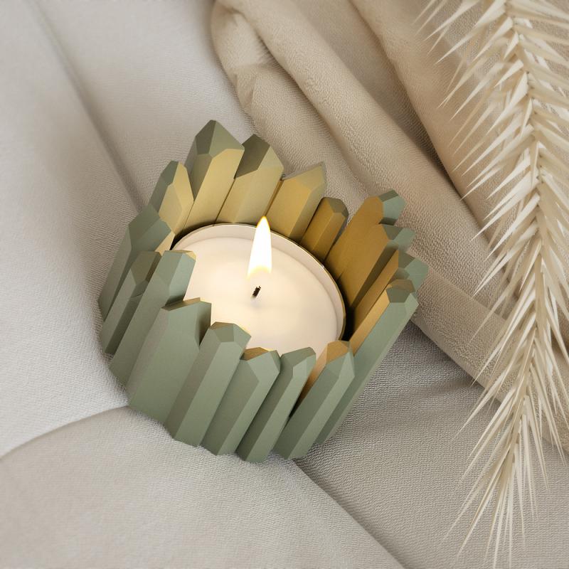 Potsticker Mold - 3D saksı alçı silikon kalıp Diy